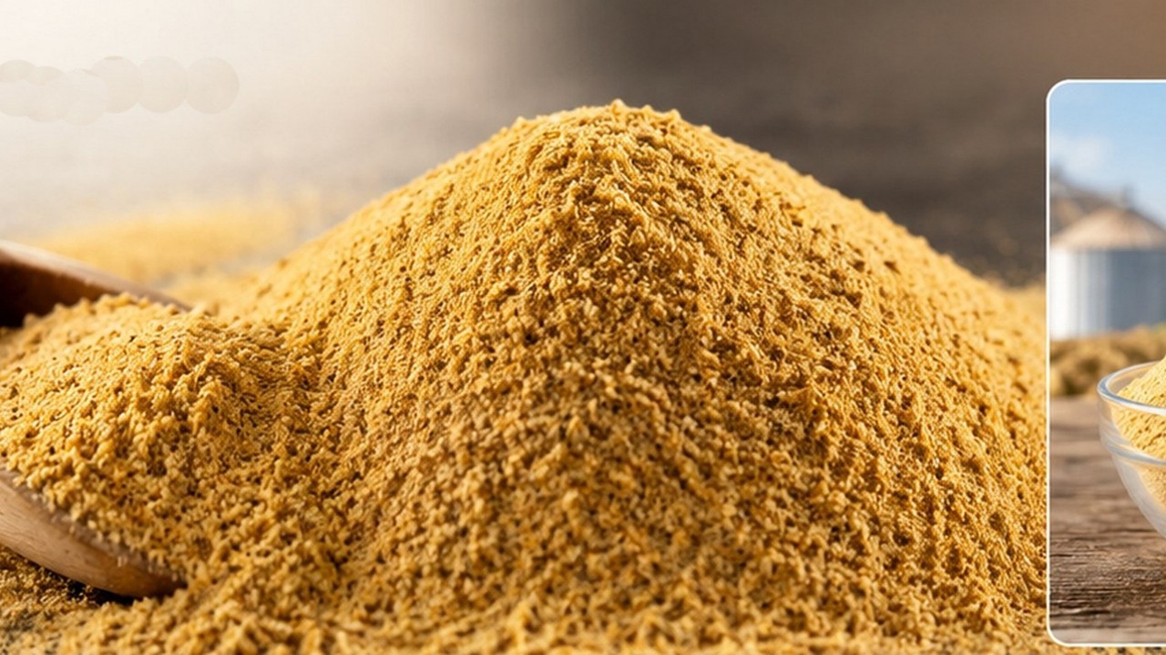 Corn gluten meal product presentation